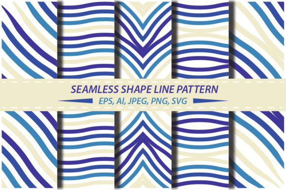 Exploring the Elegance of Wavy Shape Line Patterns