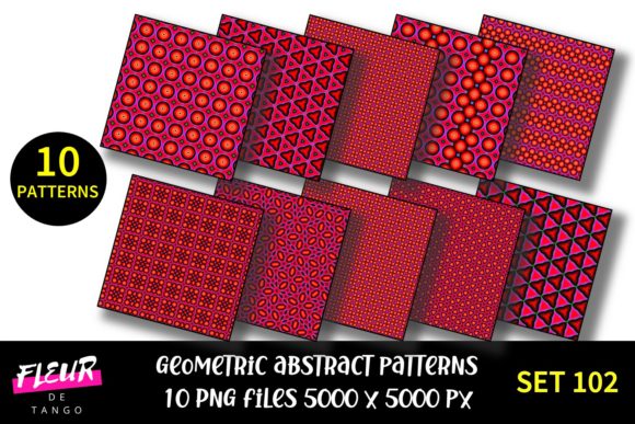 Geometric Patterns Digital Paper Set 102: A Strategic Tool for Creative Excellence