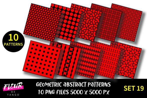 Geometric Patterns Digital Paper Set 19: A Strategic Resource for Creative Professionals