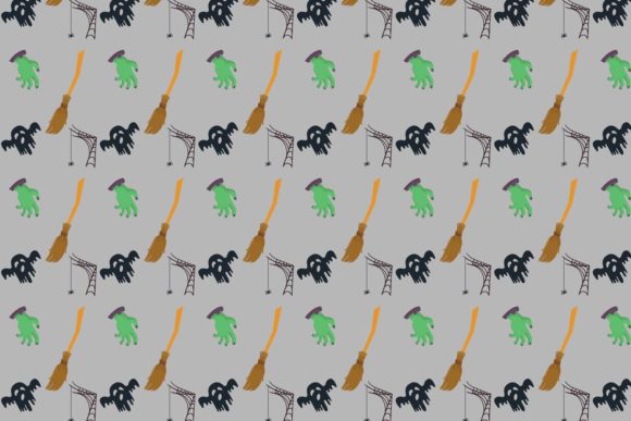 Halloween Patterns Icon-043 and the Power of Editable Vector Files