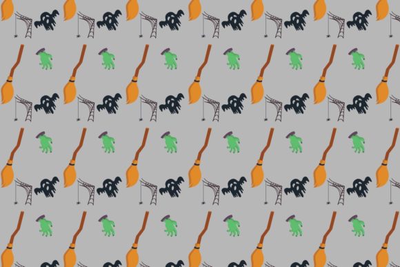 Halloween Patterns Icon-044: A Versatile Resource for Creative Projects