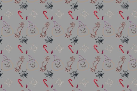 Halloween Patterns Icon-068: A Versatile Resource for Digital and Print Projects