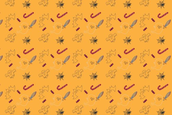 Halloween Patterns Icon-084: Creative Flexibility for Designers
