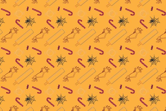 Halloween Patterns Icon-089: Creative Freedom for Designers