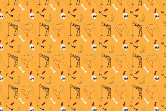 Halloween Patterns Icon-099: A Versatile Resource for Digital and Print Design