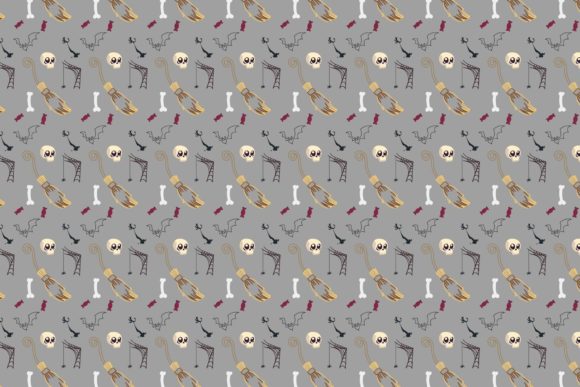 Halloween Patterns Icon-109: A Versatile Resource for Creative Projects