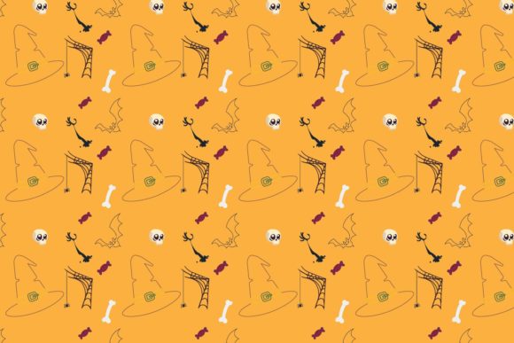 Halloween Patterns Icon-116: A Versatile Design Resource for Creators and Businesses