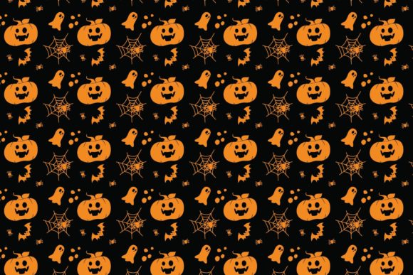 Halloween Patterns Icon-159: A Versatile Design Resource