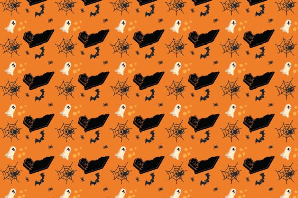 Halloween Patterns Icon-163: A Versatile Design Resource