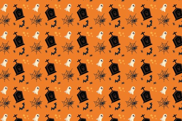 Halloween Patterns Icon-167: A Versatile Resource for Digital and Print Projects