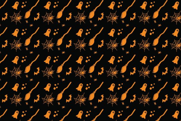 Halloween Patterns Icon-194: A Versatile Design Resource for Creative Projects