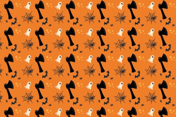 Halloween Patterns Icon-214: A Versatile Design Resource
