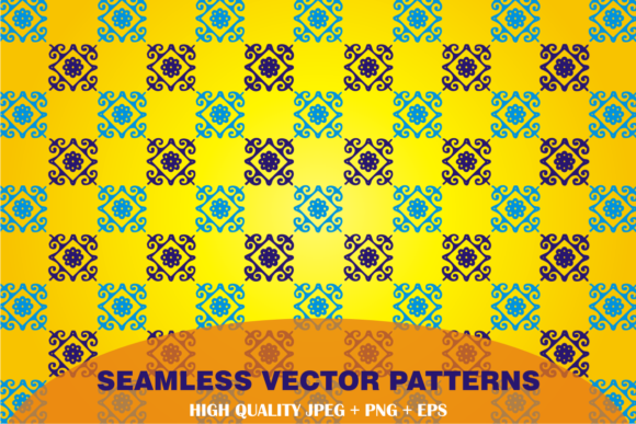 Seamless Carving Vector Patterns 004: A Versatile Design Resource for Creative Industries